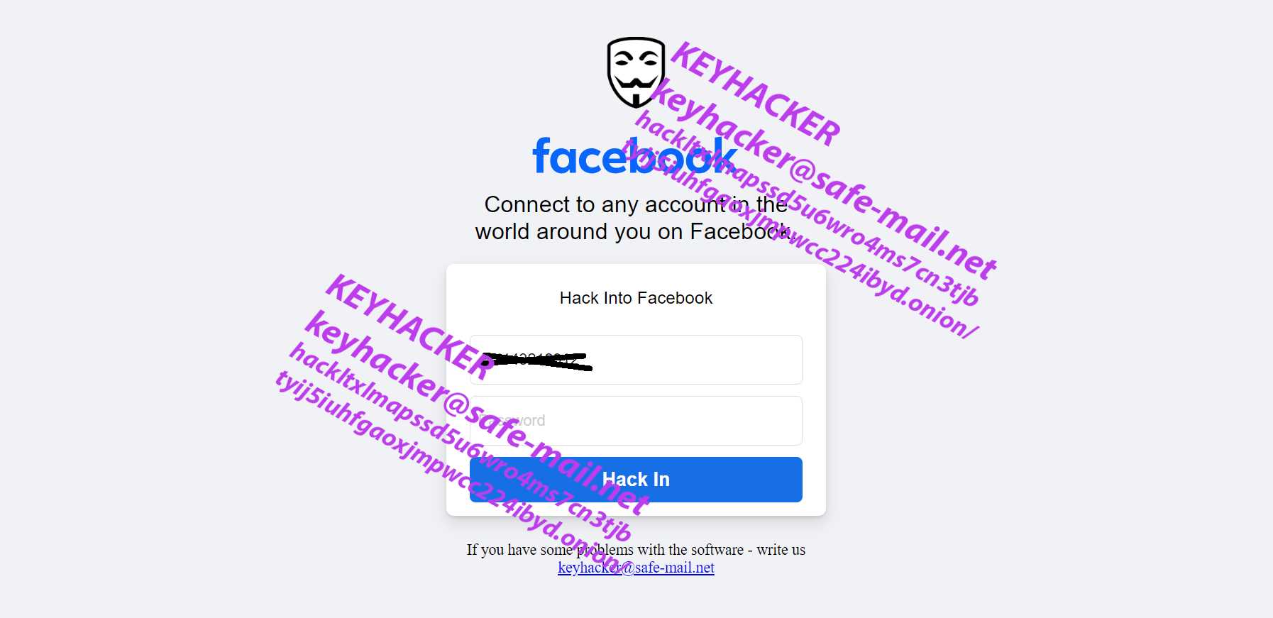 Facebook Hacking Program 2